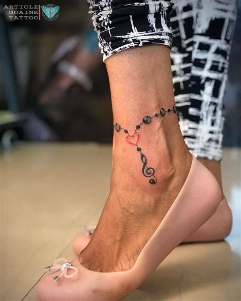 13+ Anklet Tattoo Ideas To Inspire You!