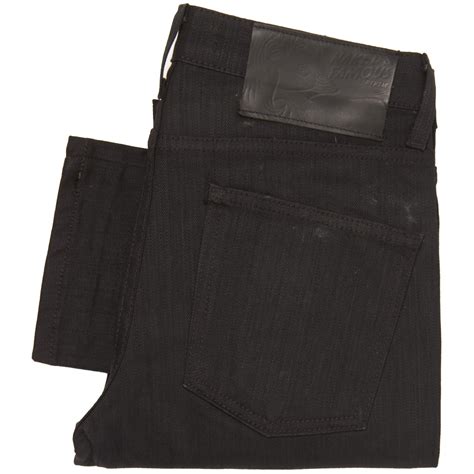 Naked and Famous Denim Super Skinny Guy Black Jeans | Dandy Fellow