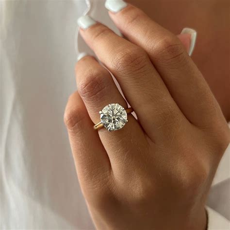 carat  brilliant  vvs lab grown diamond solitaire ring