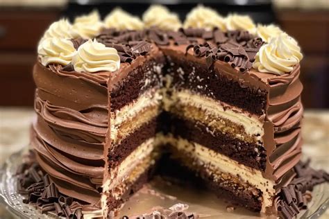 chocolate  vanilla cake recipe   bake  perfect cake