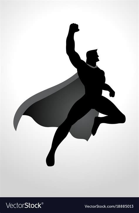 Superhero Flying Pose