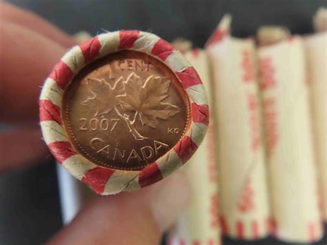 10 Rolls of Canadian Pennies - McSherry Auction Service Ltd.