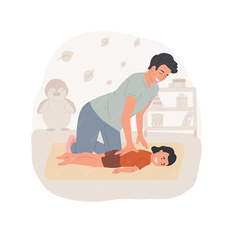 Premium Vector | Massage isolated cartoon vector illustration
