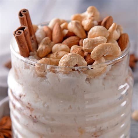 Rice Pudding Loaded with Mixed Nuts – Senor Rico