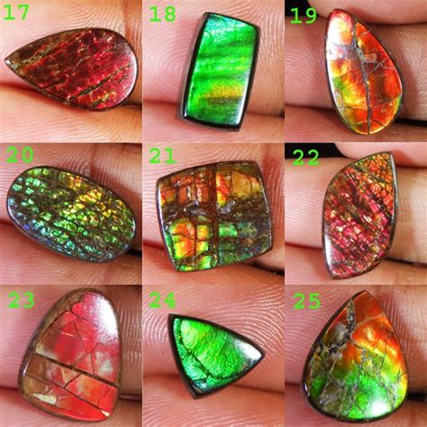 Ammolite Jewelry - Etsy