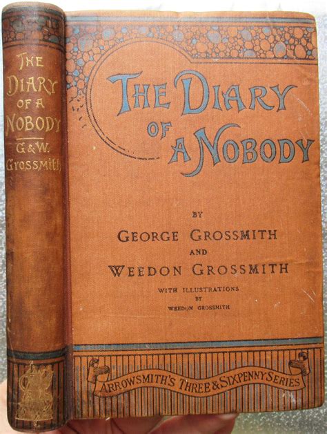 The Diary of a Nobody by Grossmith, George and Weedon: (1892) Signed by