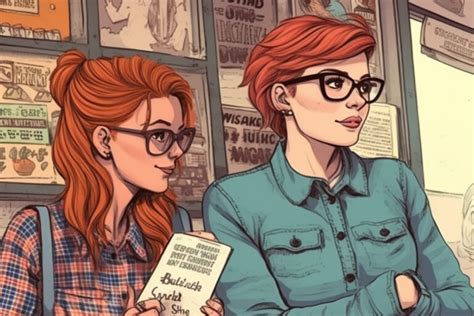 discover    lesbian comic books   time