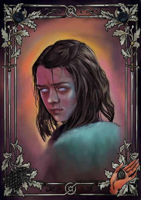 [No Spoilers] "Valar Morghulis" Arya Stark Digital Drawing. : r/gameofthrones