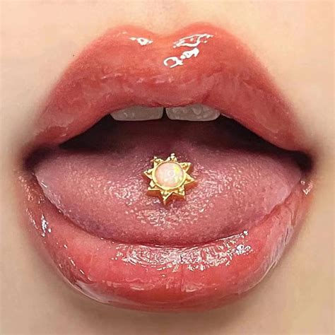 tongue piercing and head 6