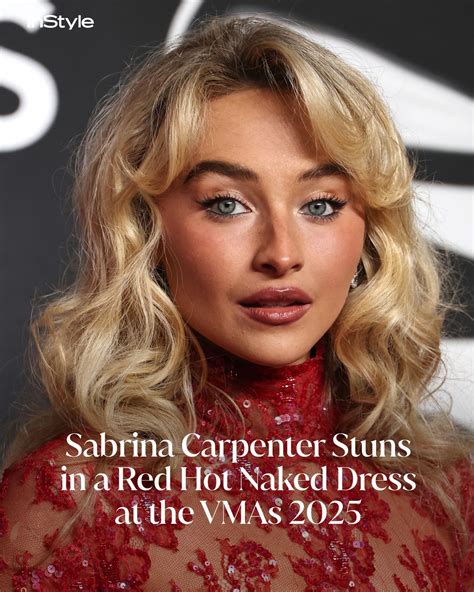 InStyle - #SabrinaCarpenter just walked the red... | Facebook
