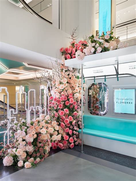 Tiffany & Co. X FLOWERBX - See Inside The Tiffany's Next Door Pop-Up