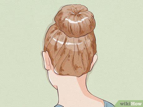 how to do a hair bun without a doughnut