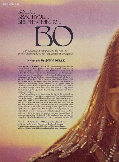 Бо Дерек разделась в журнале Playboy, Март 1980 / ZCELEB