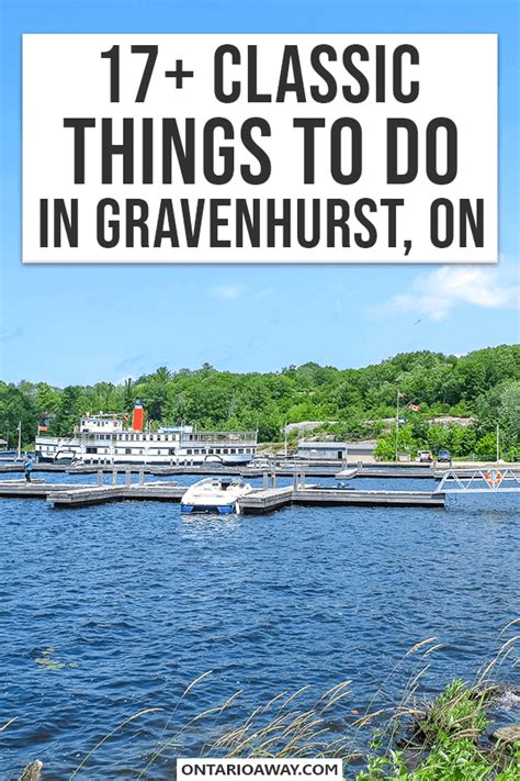 17 Classic Things to Do in Gravenhurst, Ontario | Ontario Away