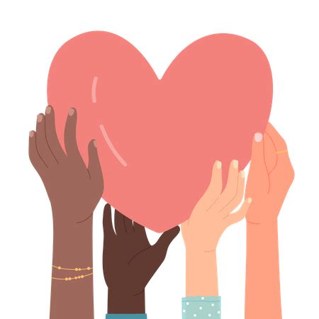 premium love  support illustration pack  people illustrations