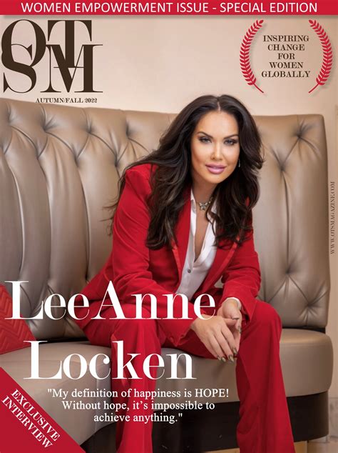 Exclusive: Actress and TV Personality LeeAnne Locken On The Importance