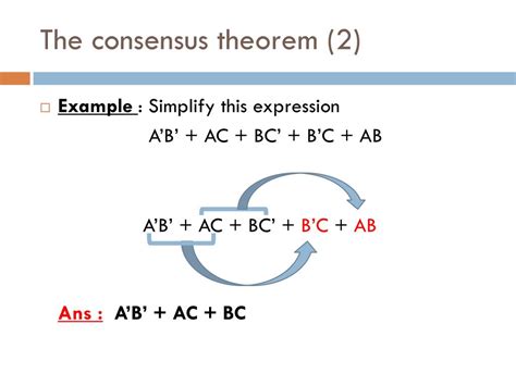 PPT - CONSENSUS THEOREM PowerPoint Presentation, free download - ID:3454639