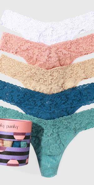 Hanky Panky - Original Lace Signature Lace Thong 5-Pack