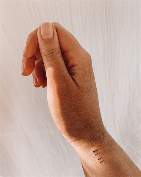 32+ Meaningful 11 11 Tattoo Designs - AndeepParisa