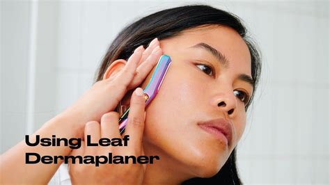 How to use Leaf Dermaplaner - YouTube