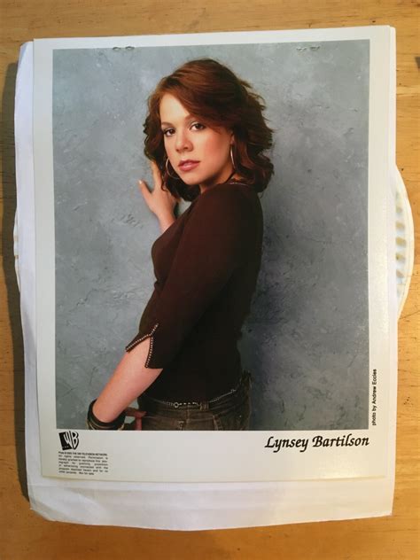 Lynsey Bartilson, original vintage agency press headshot photo with