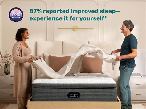 beautyrest pressuresmart   lux plush pillow top mattress