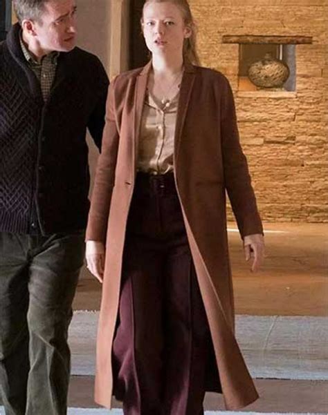 succession shiv roy coat sarah snook wool coat