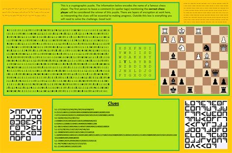 Here with another puzzle for you guys, this one with a chess theme. See ...