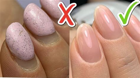 hard gel nail overlay dos  donts nail shape transformation