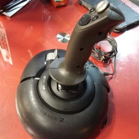 Microsoft Sidewinder Force Feedback 2 Joystick, Hobbies & Toys, Toys ...