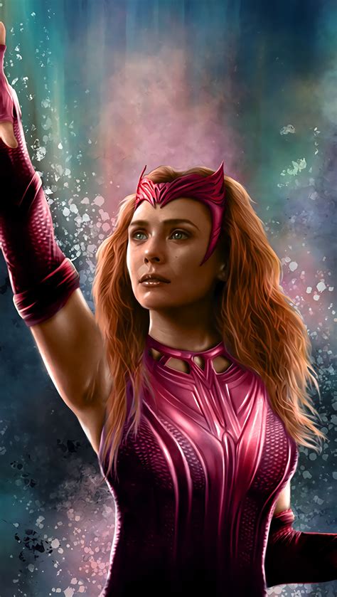 Elizabeth Olson as Scarlet Witch Wallpaper 4k HD ID:9966