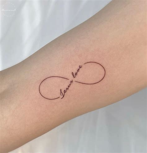 Love Yourself Infinity Tattoo