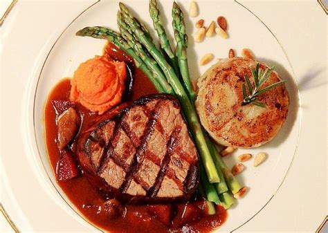 steak entree wedding cuisine dinner food