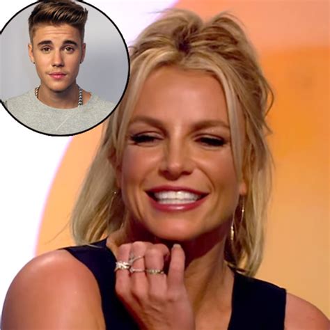 Britney Spears Admits She'd Totally ''Snog'' Justin Bieber