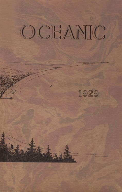 1929 yearbook from Old Orchard Beach High School from Old orchard beach ...