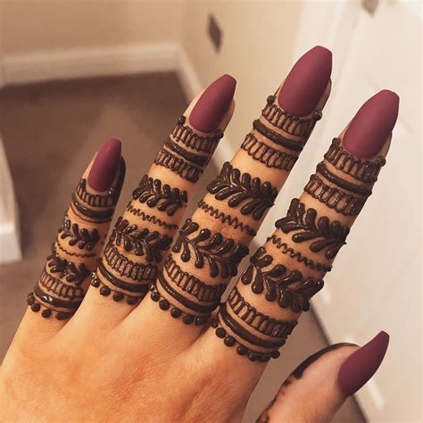 Simple Mehndi Designs Fingers Very Simple Mehndi Desi - vrogue.co