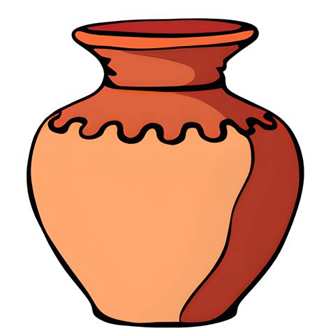 Clay Pot Illustration · Creative Fabrica