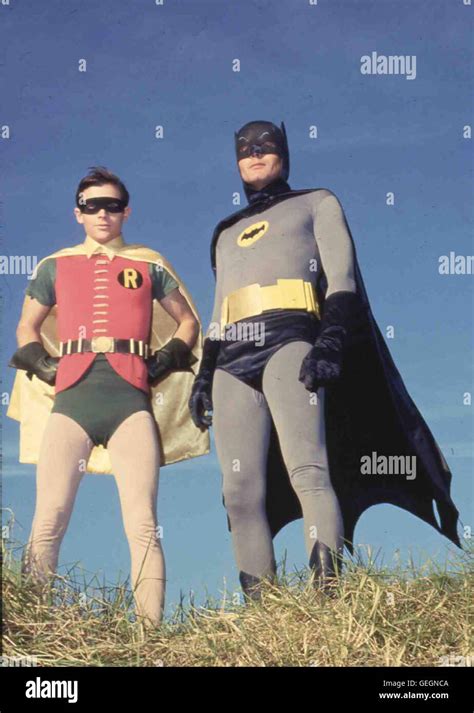 Robin (Burt Ward), Batman (Adam West) *** Local Caption *** 1966-1968 ...