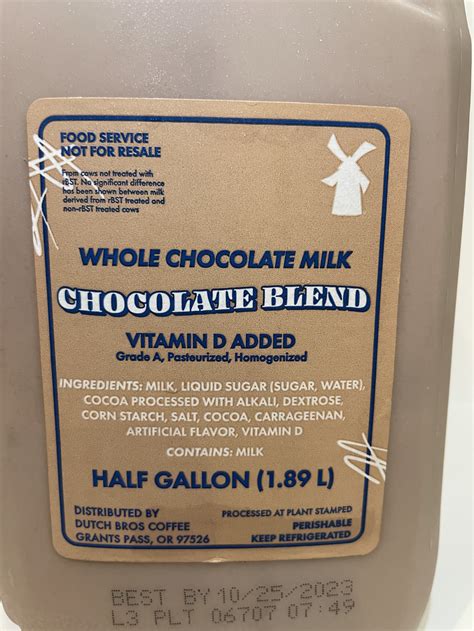 Dutch Bros Chocolate Milk — Chocolate Milk Reviews