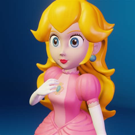 Archivo STL Princesa Peach - La película de Super Mario Bros.・Objeto