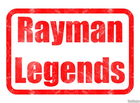 Rayman Legends Text Effect and Logo Design Videogame