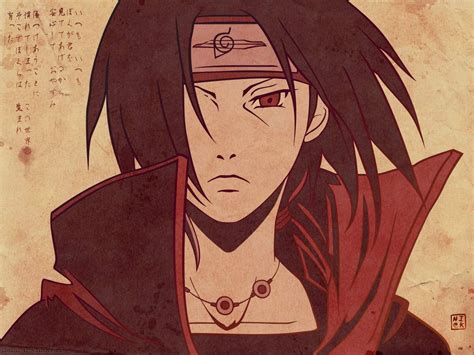 Online crop | Uchiha Itachi illustration, Naruto Shippuuden, Uchiha Itachi, red eyes, Akatsuki ...