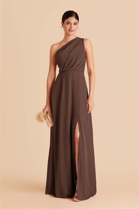 Chocolate Brown Bridesmaid Dresses | Birdy Grey