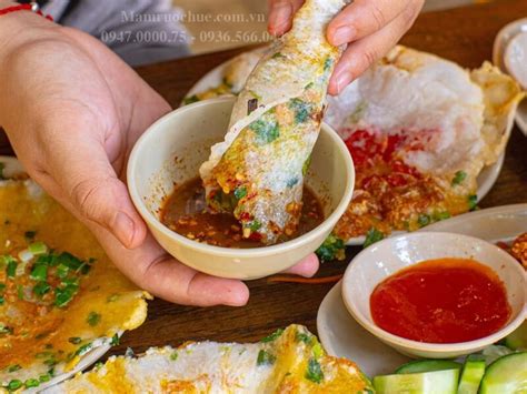 xuyt xoa top  quan banh ep ngon  hue mien che mam ruoc hue
