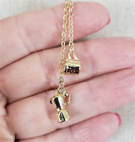Cuba Necklace, Mothers Day Gift, Espumita, Cuban, Espresso Coffee Lover
