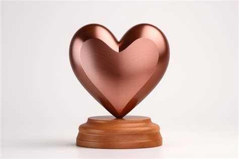 Premium AI Image | Heartfelt Trophy of Love