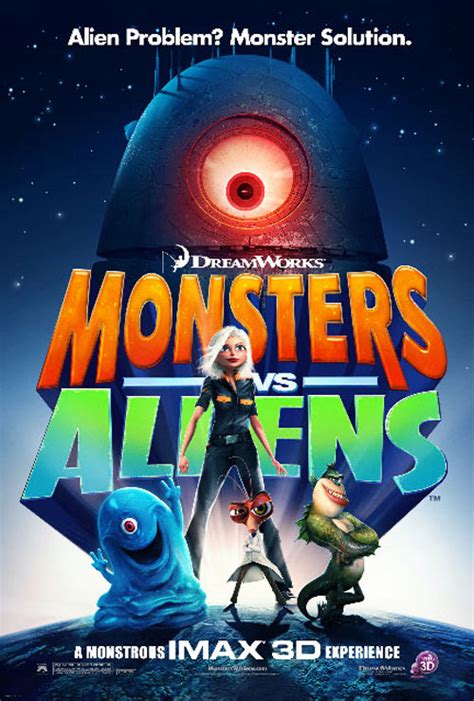 Monsters vs. Aliens (2009) Poster #14 - Trailer Addict