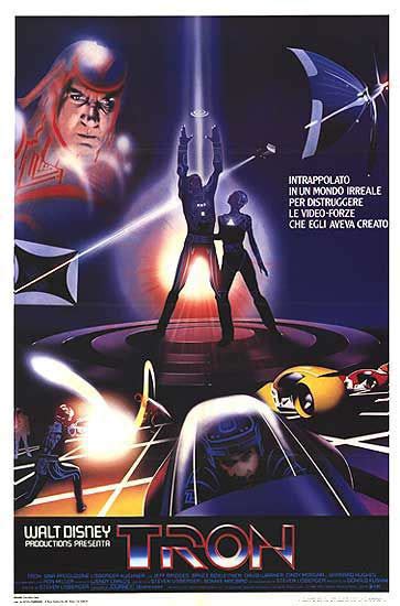 TRON (1982) Poster #1 - Trailer Addict