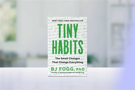 Book Review: "Tiny Habits" by BJ Fogg