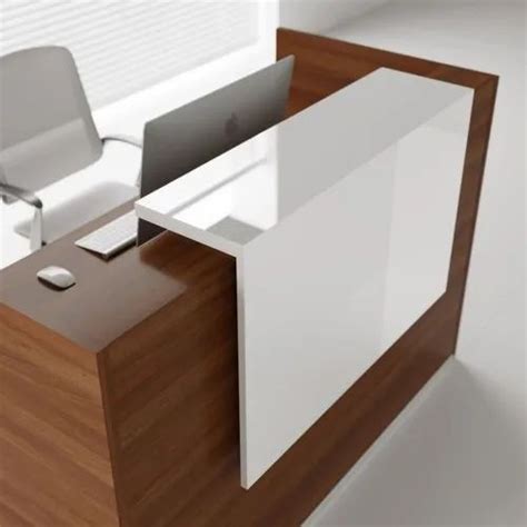 brown rectangular reception table  office  storage  rs
